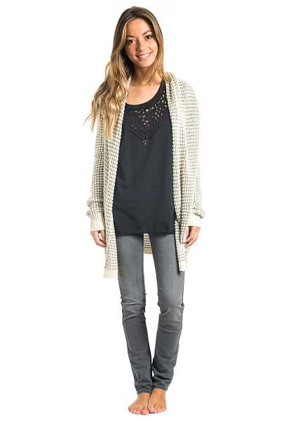 Rip Curl Cirse - Khaki/Beige Donna Accogliente Knitwear (Q1357)